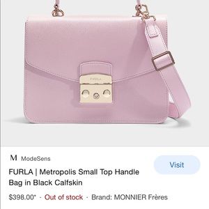 Brand new Furla Metropolis small top handle bag